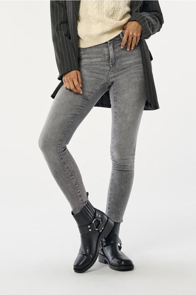ONLPOWER MID PUSH UP SK AZG937 NOO 15231450 GREY DENIM